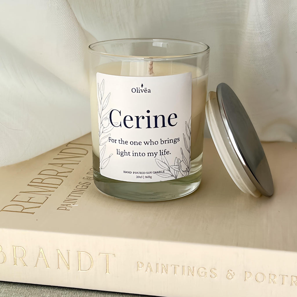 Personalized Scented Soy Candle Gift