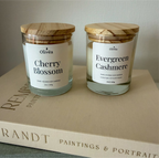 Scented Candle Duo — Hand-poured Soy Candles Set (2 × 20cl)