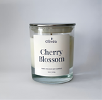 Scented Hand-Poured Soy Candle - Cherry Blossom