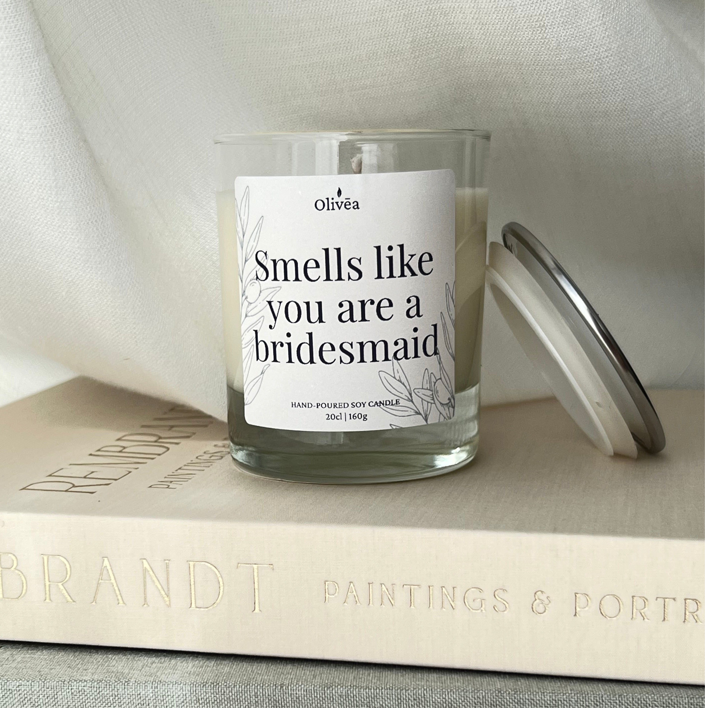Scented Soy Candle | Bridesmaid Gift