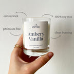 Personalized Scented Soy Candle Gift